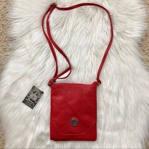 NWT | Chateau Medallion Crossbody Purse in Red